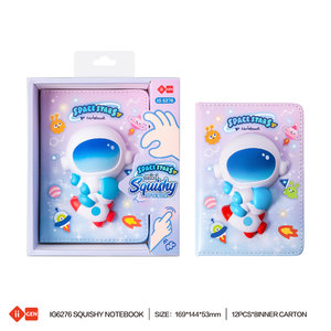 SQUISHY mini zápisník SPACE STARS 96 strán-12